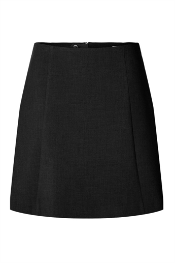 Rita Short Skirt, Black